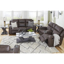 Signature Design by Ashley Lavenhorne 6330689C Reclining Sofa with Drop Down Table IMAGE 11