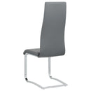 Coaster Furniture Montclair 100515GRY Upholstered Dining Side Chair - Grey (Set of 4) IMAGE 6