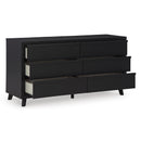 Signature Design by Ashley Danziar B1013-231 Six Drawer Dresser IMAGE 2