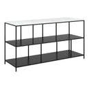 Zuo 109487 Singularity Console Table White & Black IMAGE 1