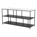 Zuo 109487 Singularity Console Table White & Black IMAGE 4