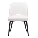 Zuo Teddy 109325 Dining Chair - Ivory IMAGE 3