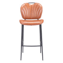 Zuo Terrence 109339 Barstool - Vintage Brown IMAGE 3