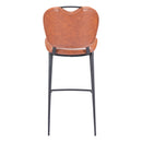 Zuo Terrence 109339 Barstool - Vintage Brown IMAGE 4