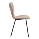 Zuo Tollo 109628 Dining Chair - Brown IMAGE 2