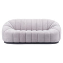 Zuo Bhutan 109342 Sofa - Light Grey IMAGE 3