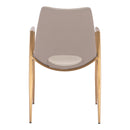 Zuo Desi 109731 Dining Chair - Beige & Gold IMAGE 4