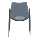 Zuo Desi 109536 Dining Chair - Azure Grey IMAGE 4