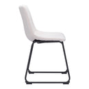 Zuo Smart 109651 Dining Chair - Ivory IMAGE 2
