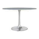 Zuo Star City 109446 Dining Table - Grey & Silver IMAGE 2