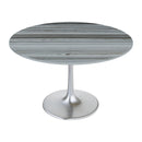 Zuo Star City 109446 Dining Table - Grey & Silver IMAGE 3