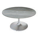 Zuo Star City 109452 Dining Table (60") - Grey & Silver IMAGE 3
