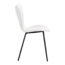 Zuo Torlo 109630 Dining Chair - White IMAGE 2