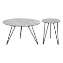 Zuo Kerris 109232 Coffee Table Set - Grey & Black IMAGE 4