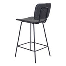Zuo Boston 109504 Counter Stool - Vintage Black IMAGE 5