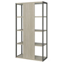 Coaster Furniture Loomis 805883 72-inch 4-shelf Bookshelf - Whitewashed Grey IMAGE 8