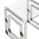 !nspire Eros 801-482CH Desk - Silver IMAGE 5