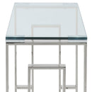 !nspire Eros 801-482CH Desk - Silver IMAGE 7