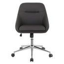 Coaster Furniture Jackman 801426 Upholstered Adjustable Home Office Desk Chair - Brown IMAGE 3