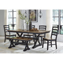 Signature Design by Ashley Wildenauer D634-00 Large Dining Room Bench IMAGE 6