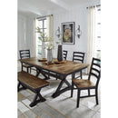 Signature Design by Ashley Wildenauer D634-00 Large Dining Room Bench IMAGE 9