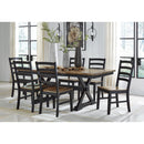 Signature Design by Ashley Wildenauer D634-35 Rectangular Dining Room Extension Table IMAGE 13