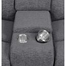 Coaster Furniture Bahrain 609541P Upholstered Power Sofa - Charcoal IMAGE 6
