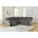 Signature Design by Ashley Museum 81807S2C 2 pc Reclining Sectional IMAGE 3