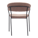 Zuo Josephine 109670 Dining Chair - Brown IMAGE 4