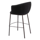 Zuo Essen 109810 Barstool - Black & Bronze IMAGE 5