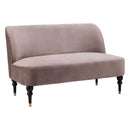 Zuo Bintulu 109982 Loveseat - Taupe IMAGE 1