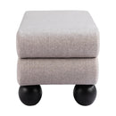 Zuo Davao 109980 Bench - Grey IMAGE 2