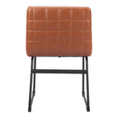 Zuo Pago 109948 Dining Chair - Brown IMAGE 4