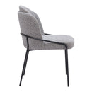 Zuo Jambi 109964 Dining Chair - Black & White IMAGE 2