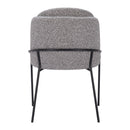 Zuo Jambi 109964 Dining Chair - Black & White IMAGE 4