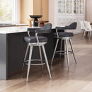 Zuo Vagur 110045 Swivel Barstool - Black IMAGE 9