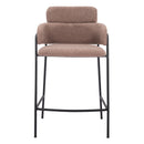 Zuo Marcel 109666 Counter Stool - Brown IMAGE 3