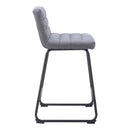 Zuo Pago 110071 Counter Stool - Grey IMAGE 2