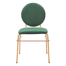 Zuo Odessa 109804 Dining Chair - Green & Gold IMAGE 3