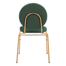 Zuo Odessa 109804 Dining Chair - Green & Gold IMAGE 4