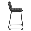 Zuo Pago 110068 Counter Stool - Black IMAGE 2