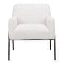 Zuo Charleston 109524 Accent Chair - Cream IMAGE 3