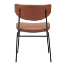 Zuo Charon 110258 Dining Chair - Vintage Brown IMAGE 4
