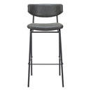 Zuo Charon 110261 Barstool - Vintage Black IMAGE 3