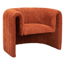Zuo Viana 110029 Accent Chair - Burnt Orange IMAGE 1