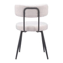 Zuo Blanca 109738 Dining Chair - Ivory IMAGE 4