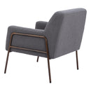 Zuo Charleston 109525 Accent Chair - Grey IMAGE 5