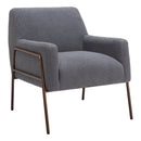 Zuo Charleston 109525 Accent Chair - Grey IMAGE 6