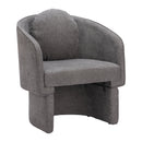 Zuo Olya 110014 Accent Chair - Truffle Grey IMAGE 1