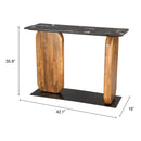 Zuo Pemba 109770 Console Table - Multicolor IMAGE 7